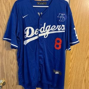 Nike Los Angeles Dodgers Jersey Kobe Bryant #8&24